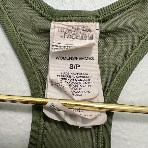 The North Face Olive Green Sport Bra - Picture 2 of 5